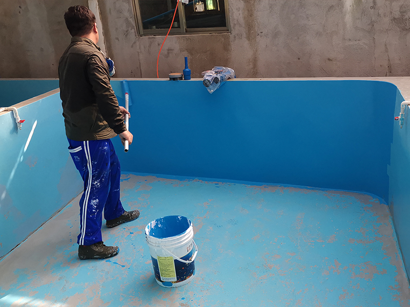 藍色養殖漆施工